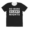 No More Silent Nights All Over Women's T-shirt