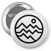 mountain bold (for light) Pin-back button