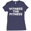 witness the fitness Ladies Fitted T-Shirt