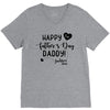 Happy First Father's Day Daddy V-Neck Tee