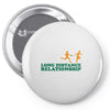 long distance relationship Pin-back button