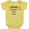 couldn&rsquo;t care less Baby Bodysuit
