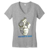 partner's in crime black funny Women's V-Neck T-Shirt