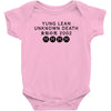 Yung Lean Unknown Death 2002 Baby Onesie
