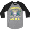 legends are born in 1986 hoodie 9 3/4 Sleeve Shirt