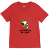 Happiness is Camp V-Neck Tee