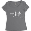 mob fiction Women's Triblend Scoop T-shirt