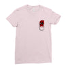 Deadpool Pocket Ladies Fitted T-Shirt