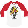 pizza 3/4 Sleeve Shirt