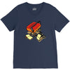 record eater V-Neck Tee