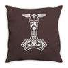 thorshammer mj&ouml;lnir odin wikinger germanen Throw Pillow