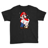 mario licking toad Youth Tee