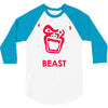 instinct attention gorilla beast 3/4 Sleeve Shirt
