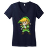 blowing bits Women's V-Neck T-Shirt