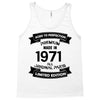 Premium Vintage 1971 Tank Top