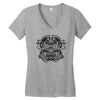 ace of the dead skull Women's V-Neck T-Shirt