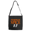pumpkin space af Adjustable Strap Totes