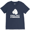 pull my finger V-Neck Tee