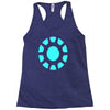 ironman logo avengers marvel comics gift Racerback Tank