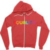 Equality LGBT Zipper Hoodie