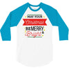 may your christmas be merry &amp; bright 3/4 Sleeve Shirt