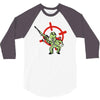 tortue tueuse de mario bros 3/4 Sleeve Shirt