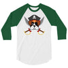 pirate 3/4 Sleeve Shirt