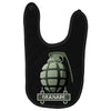 hand grenade military army Baby Bibs