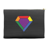 Rainbow LGBT Diamond Accessory Pouches