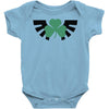 zelda logo treffle trois feuilles Baby Onesie