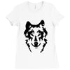 wolf Ladies Fitted T-Shirt