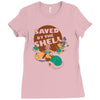 saved by the shell Ladies Fitted T-Shirt