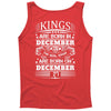 Real Kings Are Born On December 27 Tank Top