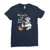 what's in the box Ladies Fitted T-Shirt