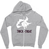 witch halloween fancy Zipper Hoodie