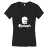 epitaph records new Women's V-Neck T-Shirt