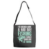 fishing fanatics1 Adjustable Strap Totes
