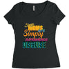 single mom's cools t shirts Women's Triblend Scoop T-shirt