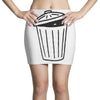 garbage ghost Mini Skirts