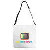 reed a book Adjustable Strap Totes