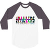 jake paulers colorful 3/4 Sleeve Shirt