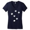 soot sprites  ghibli catbus totoro ponyo tee neighbour anime miyazaki Women's V-Neck T-Shirt