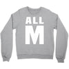 All M Crewneck Sweatshirt