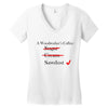 a woodworker's Women's V-Neck T-Shirt