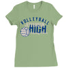 volleyball jefferson high varsity team Ladies Fitted T-Shirt
