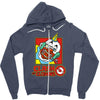 clash of clowns Zipper Hoodie