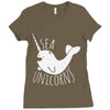 sea unicorns Ladies Fitted T-Shirt