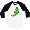 green animal 3/4 Sleeve Shirt