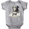 Laika The Space Dog Baby Bodysuit