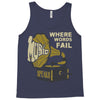 where words fail music speaks Tank Top
